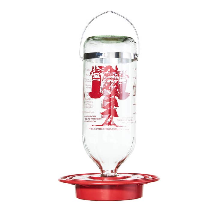 Birds Choice - Wholesale Bird Feeder - Best 1 Glass Hummingbird Feeder 32 oz.