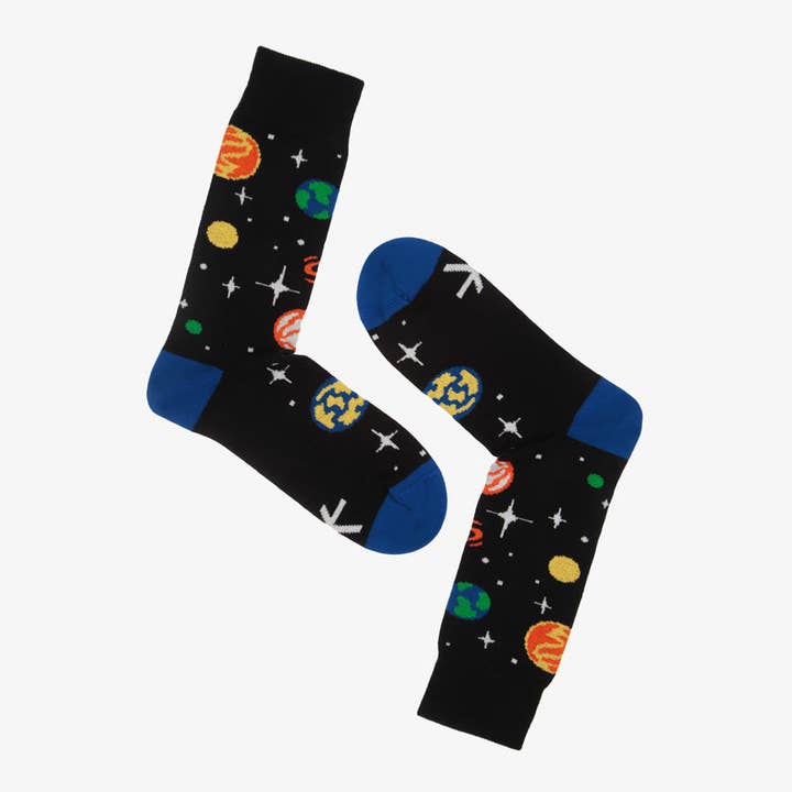 Calcetines Sistema Solar para venta al por mayor de PAAR Socks