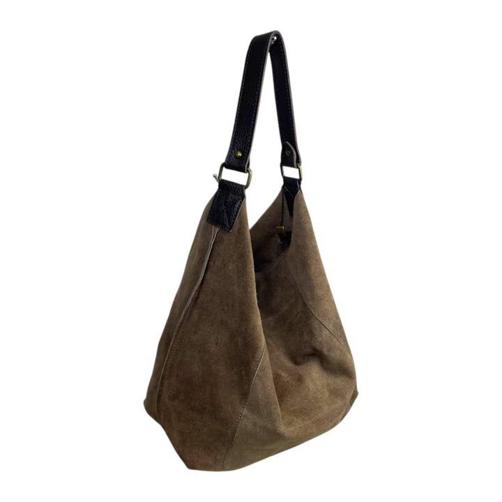Chenson & Gorett - Wholesale Shoulder bag – women's - Large Suede Leather Hobo Bag for Women.1