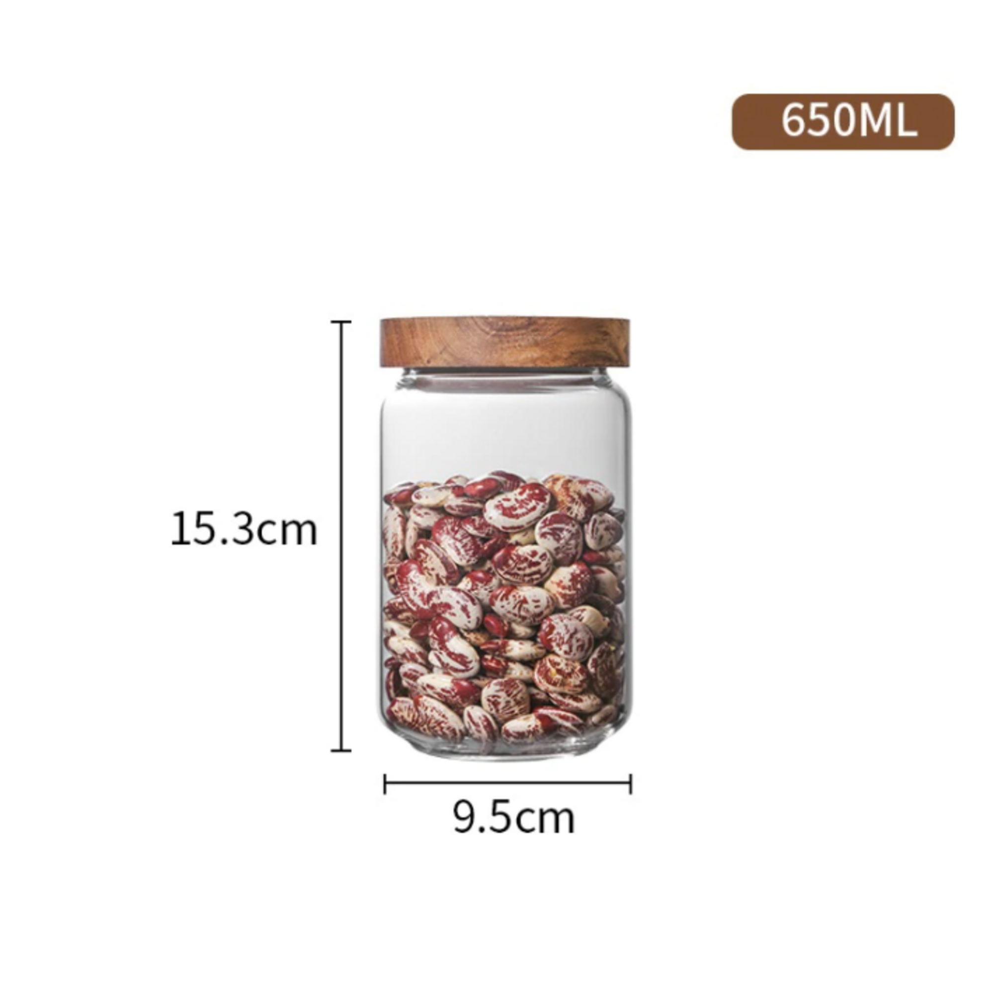 Homerely (We Cover All Import Duties) – wholesale Matlåda – Glas Kök Lagringstank1