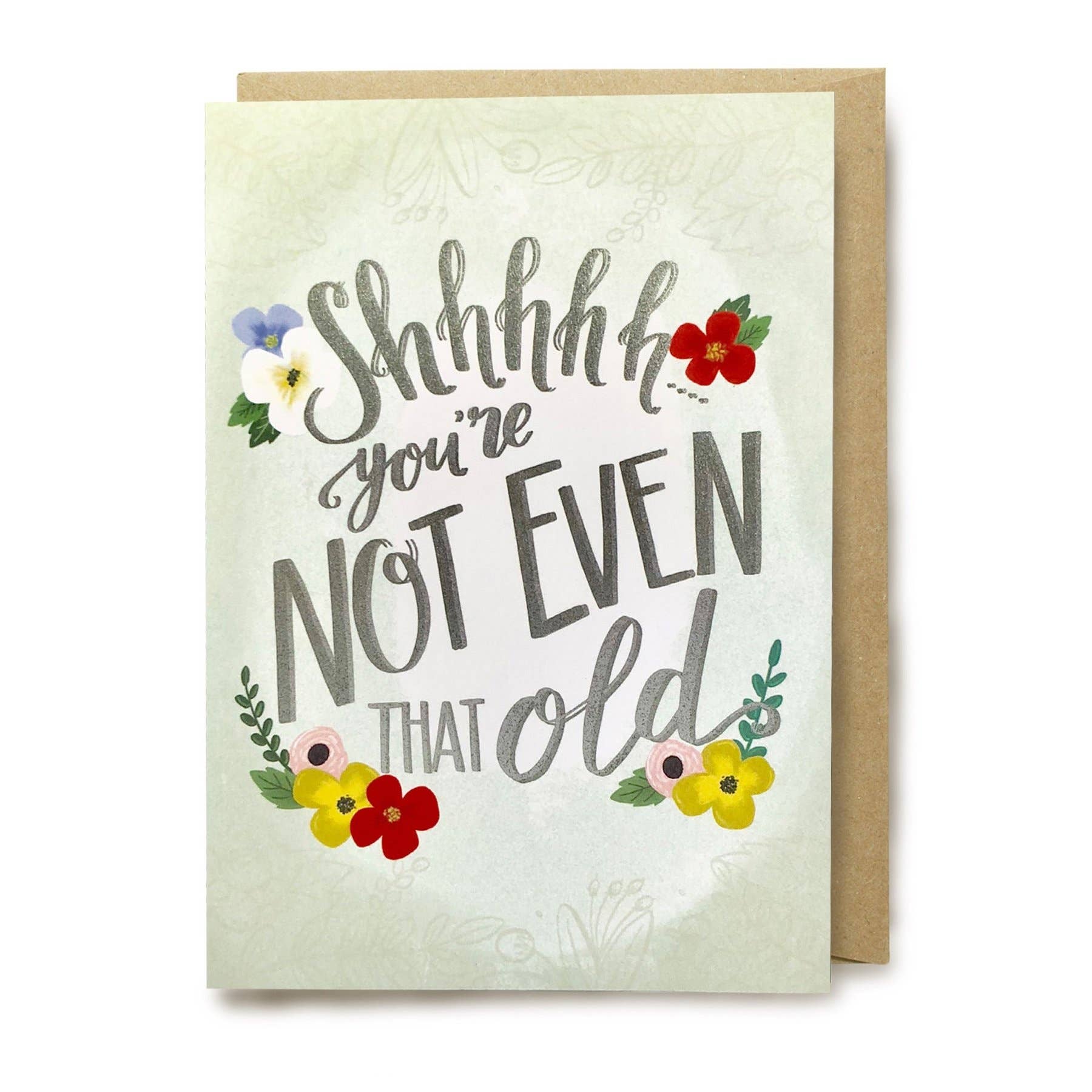 The Little Posy Print Company – wholesale Födelsedagskort – Inte ens det gamla födelsedagskortet1