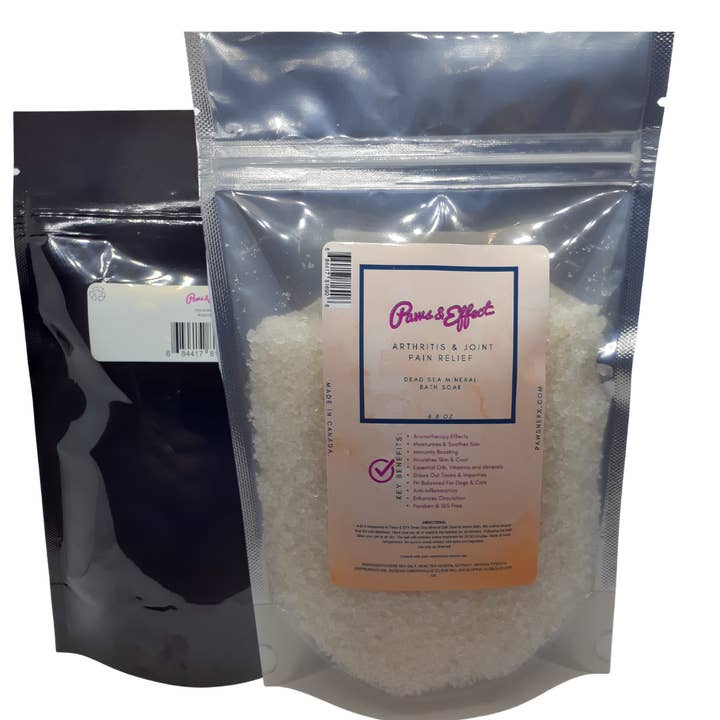 Hydro-Therapy Dead Sea Salt Bath Soak For Pets 8.8oz for wholesale by Paws & Effect