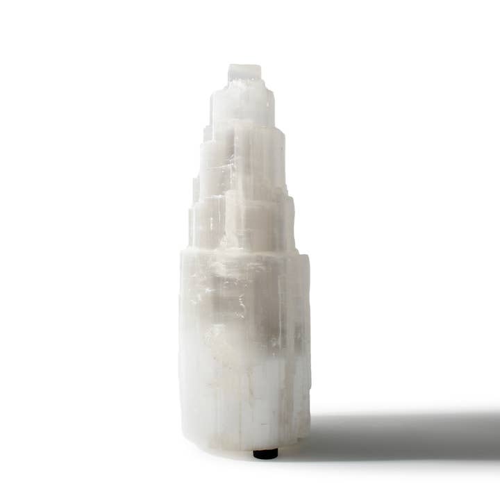 Seleniet Torenlamp - Medium 10” Hoog voor wholesale door Stonebridge Imports