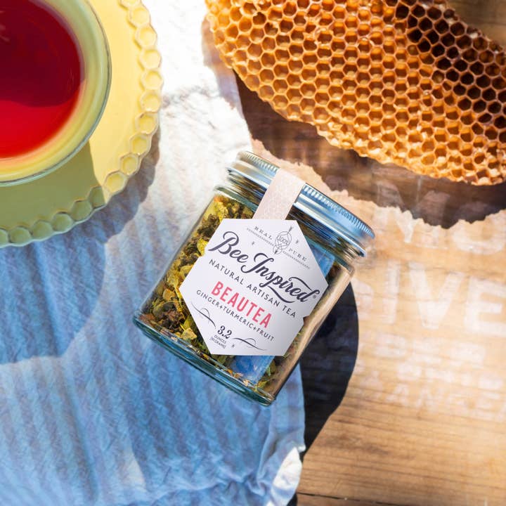 Bee Inspired - Wholesale Loose Tea - BeauTea | Ginger + Turmeric Tea for Skin and Gut Health