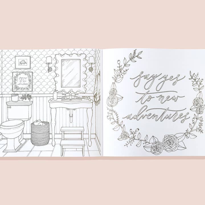 Paige Tate & Co. – Engroshandel Malebog - Voksen – Farver derhjemme - En Young House Love malebog for voksne3