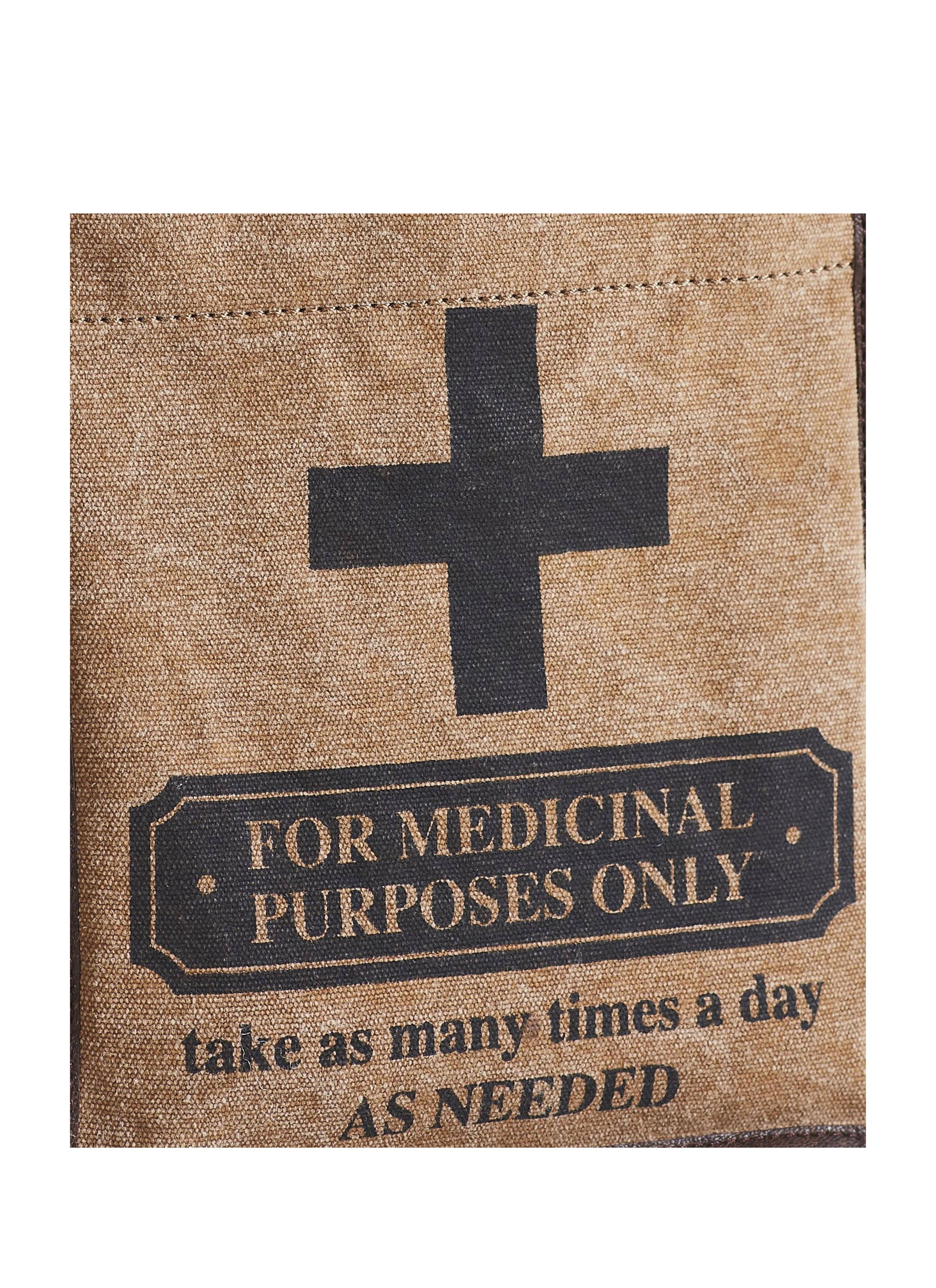 Mona B. - Wholesale Beer/Wine Caddy - Rx Only Up-Cycled Canvas Beer Caddy M-56232