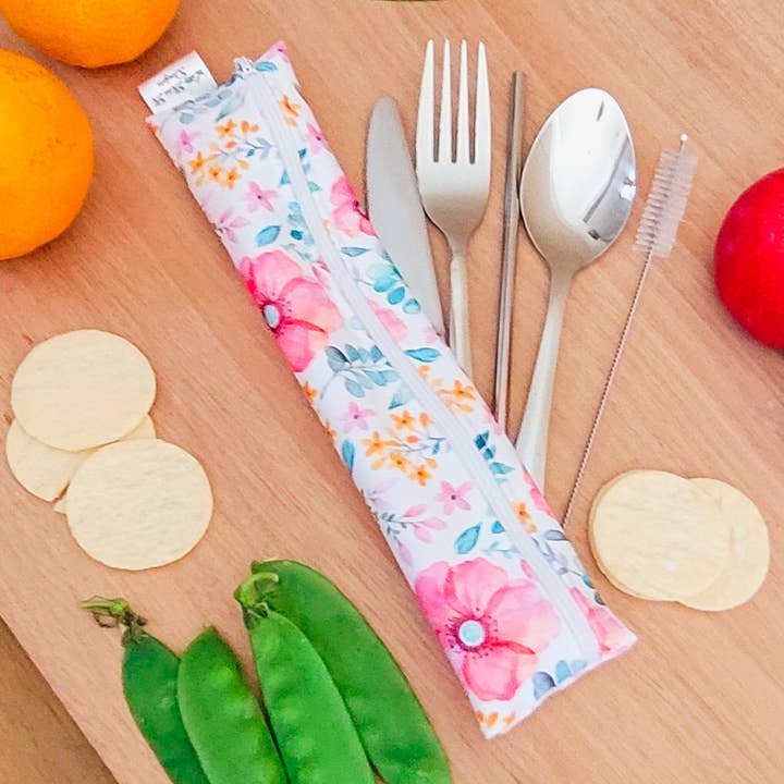 Summertime bestekzakje voor wholesale door Little Miss M Designs