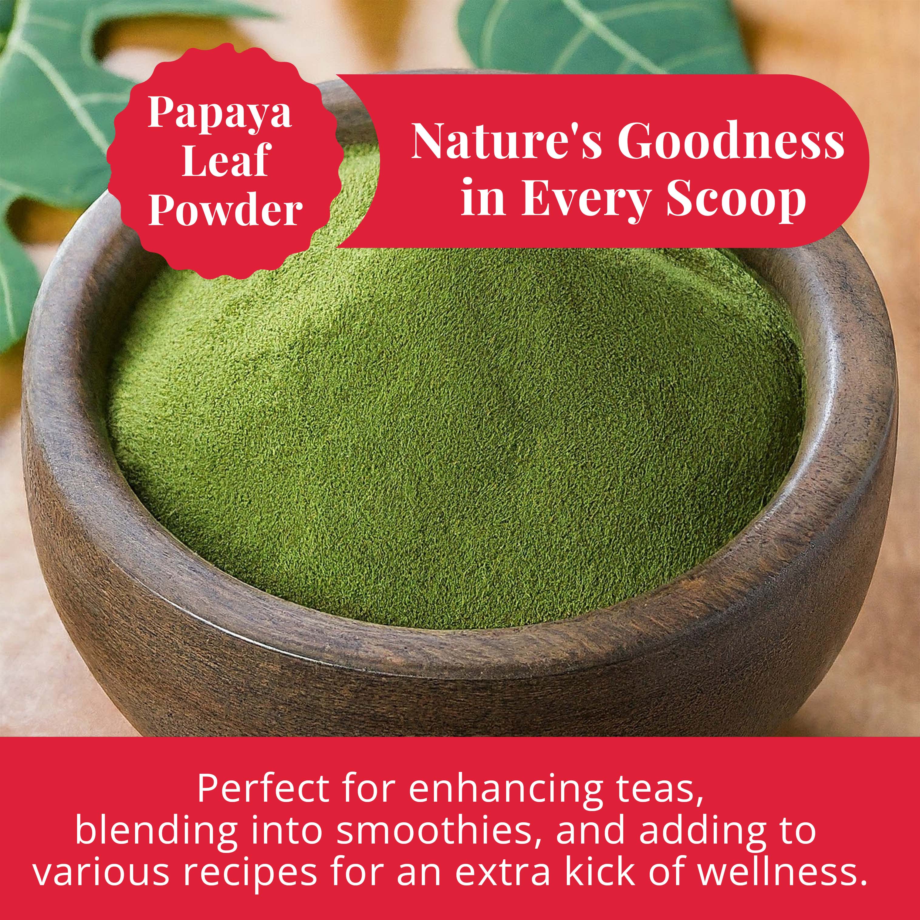 Akshit - Wholesale Loose Tea - Bulk Dried Papaya Leaves, Papaya Leaf Tea, 2.6 oz.9