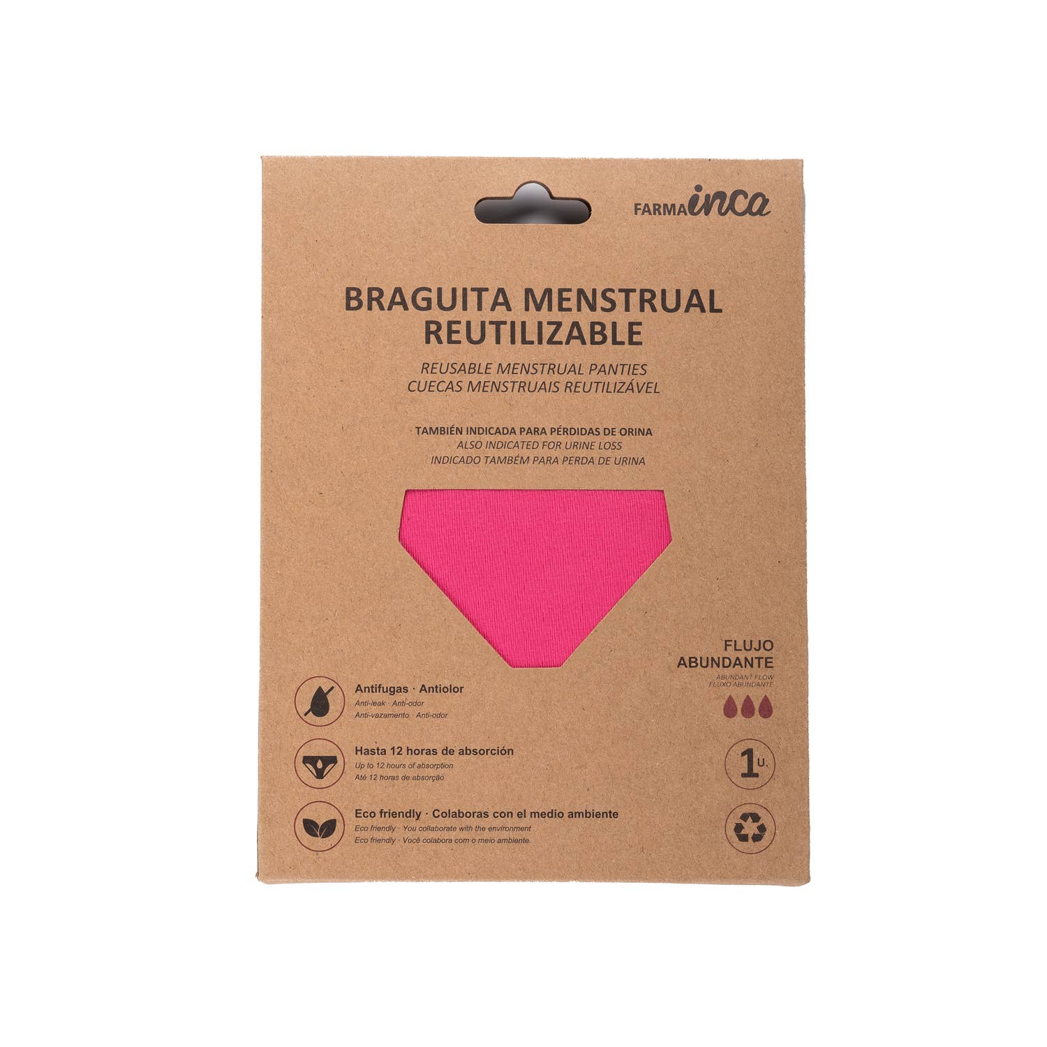 IKILIFE S.L – wholesale Mensunderkläder - Dam – Menstruationstrosor för vuxna med hög absorption (3 färger) – storlek L13