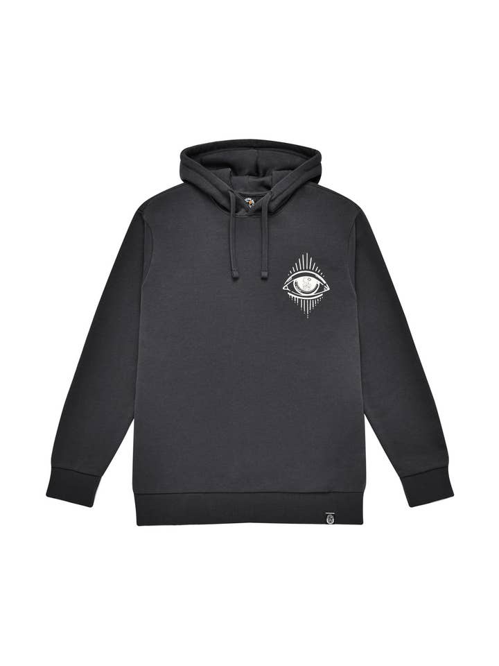 Uomo | Felpa Con Cappuccio Color Carbone E Stampa per la vendita all'ingrosso da parte di Scorpion Bay