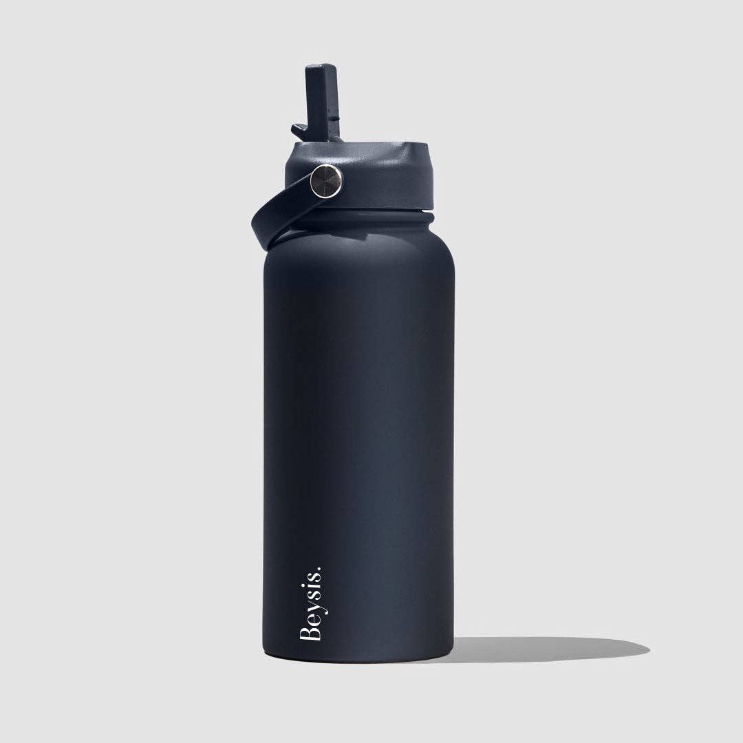 Beysis – wholesale Vattenflaska – 30,5 oz / 900 ml flaska med sugrör40