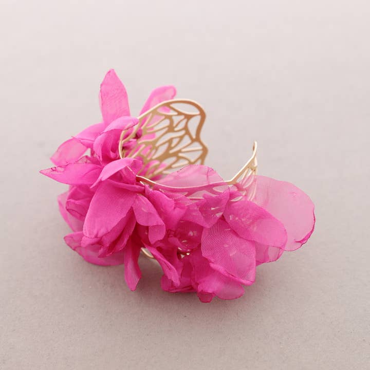 La Cuerda De Sol - Wholesale Woven/Braided Bracelet - Adjustable Fabric Flowers Bracelet