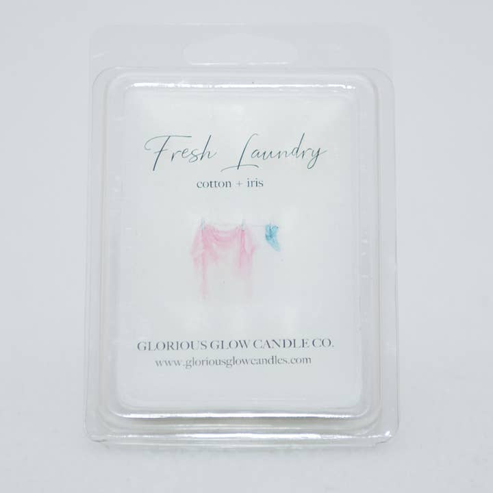 Fresh Laundry 2.5 oz Soy Blend Wax Melt for wholesale by Glorious Glow Candle Co.