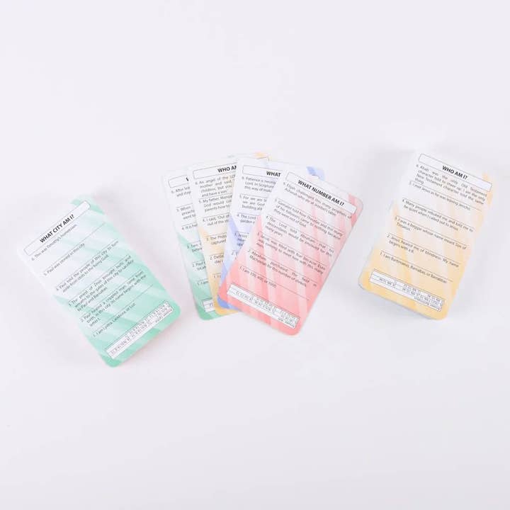 Swanson Christian Products - Wholesale Card Game - Game - Bible Inklings Trivia3