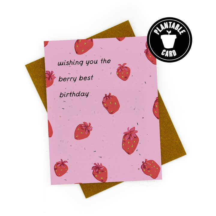 Melhor cartão de aniversário Berry por atacado de Cato & Company