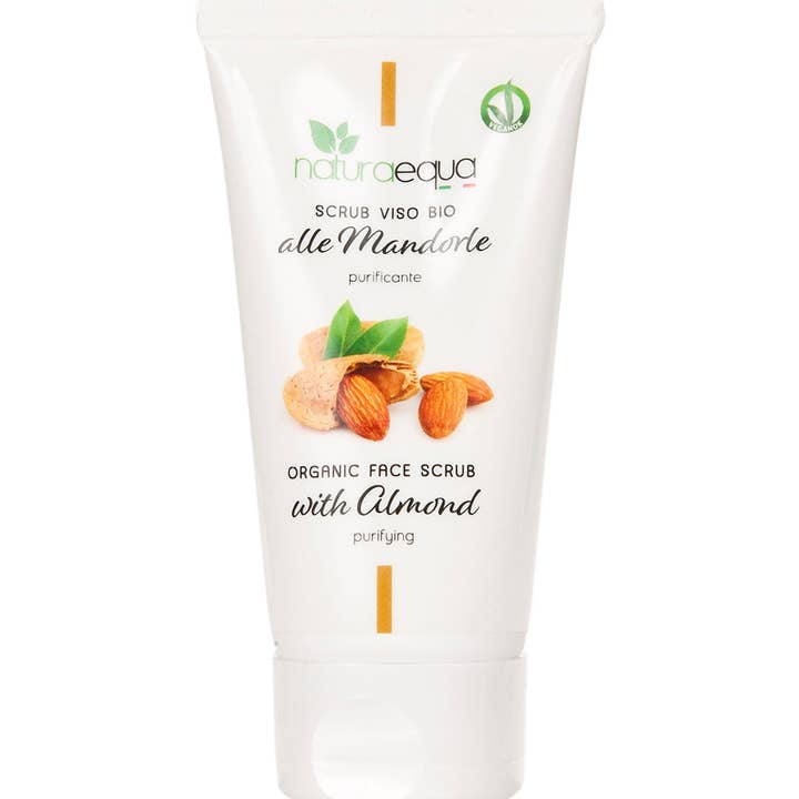 NaturaEqua - Wholesale Facial Exfoliant/Scrub - BIO almond face scrub cream