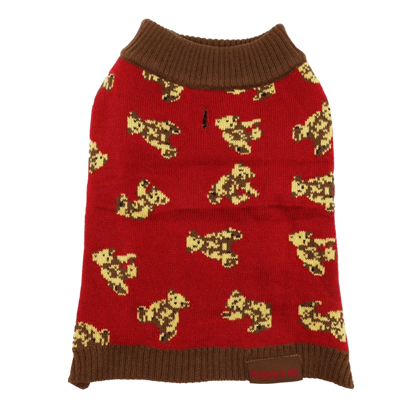 Pablo & Co. Boutique - Vente Pull – chien - Pull tricoté pour chien Henry Bear6