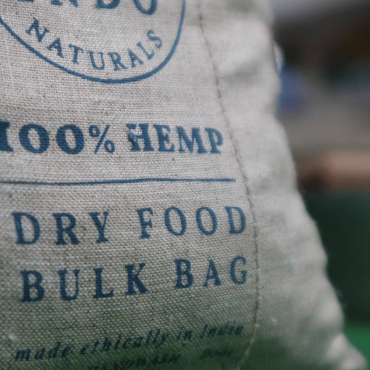 Indo Naturals - Wholesale Food storage wrap/bag - DRY FOOD BULK BAG: 100% Hemp6