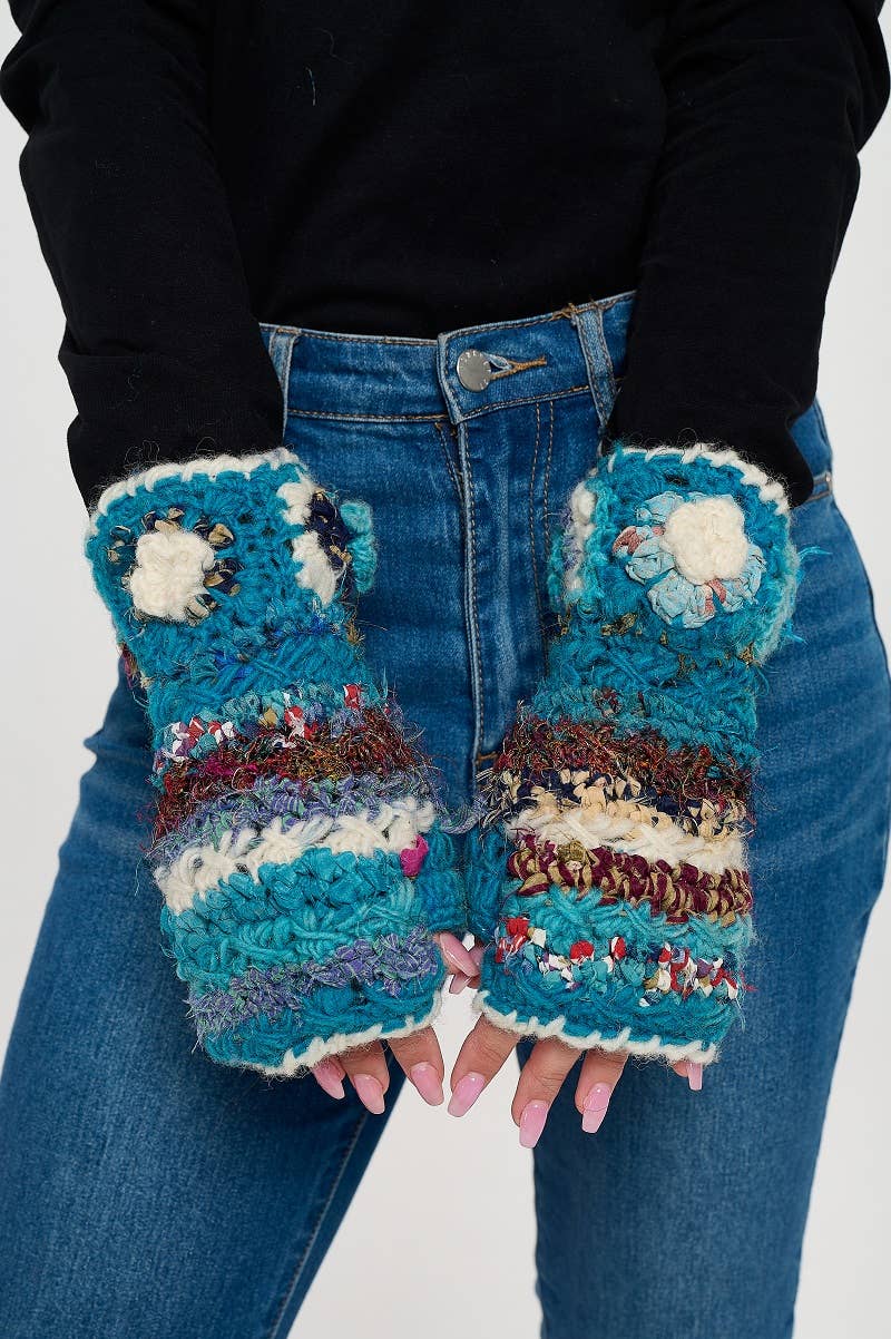 Kathmandu Imports - Wholesale Beanie - Women's - Womens Wool Accessories Sets (WL-284)2