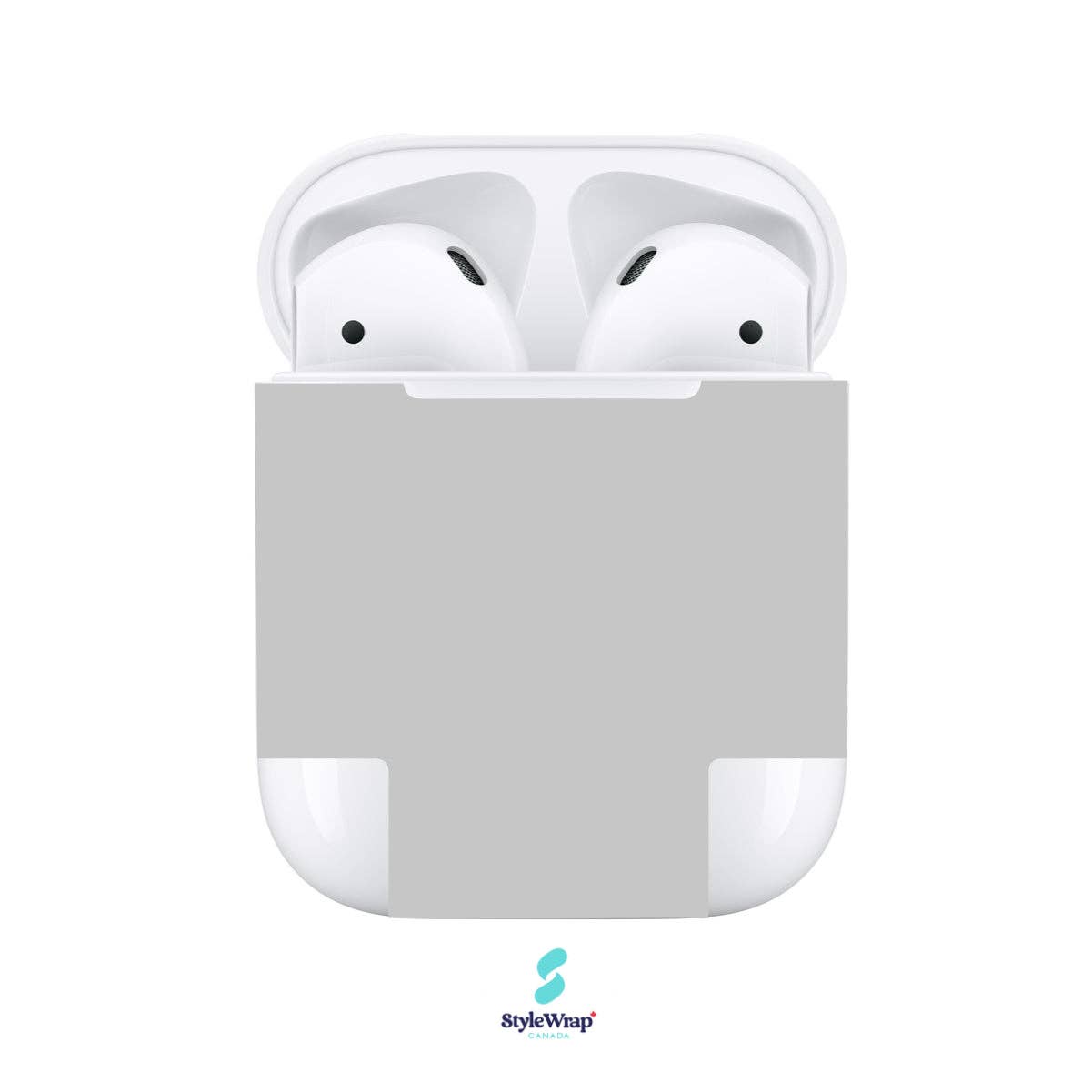 StyleWrap – Großhandel Ohrhörer-/Kopfhörerhülle – Unisex – AirPods in Grau2