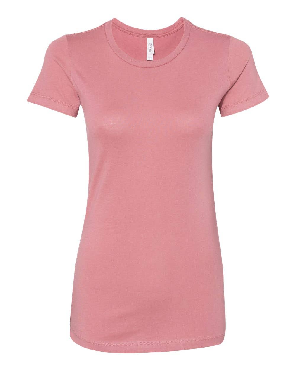 MYES BULK APPAREL - Wholesale T-Shirt - Women's - BELLA+CANVAS Women’s Airlume Cotton Crew T-Shirt29