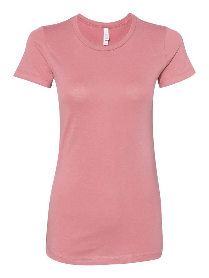 MYES BULK APPAREL - Wholesale T-Shirt - Women's - BELLA+CANVAS Women’s Airlume Cotton Crew T-Shirt29