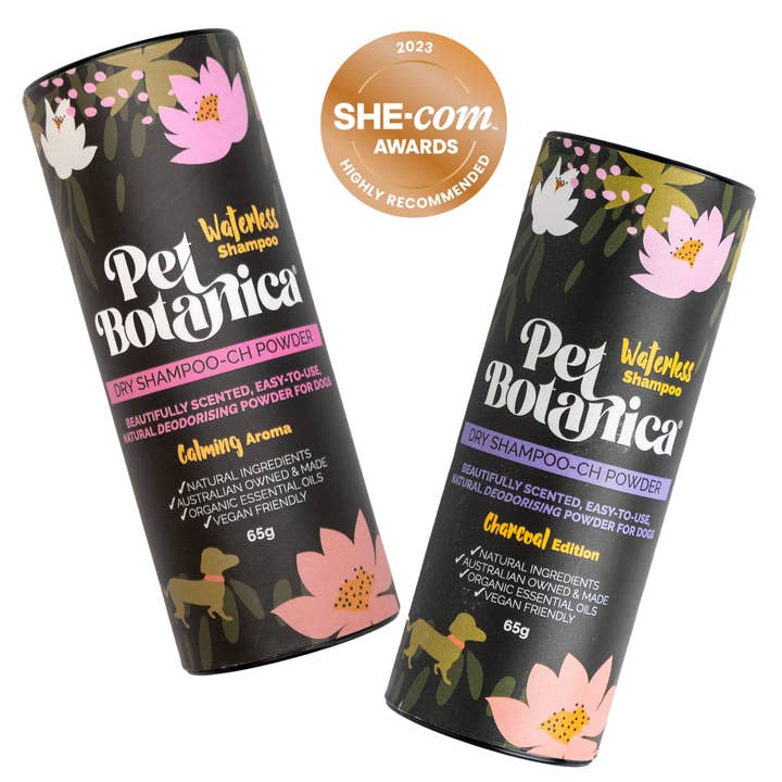 Pet Botanica - Wholesale Pet Grooming Aid - Dog - Dry Shampoo for Dogs | with Charcoal | Waterless Wash 2