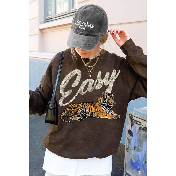 EASY TIGER MINERAL GRAPHIC SWEATWHIRTS for wholesale by HRTandLUV