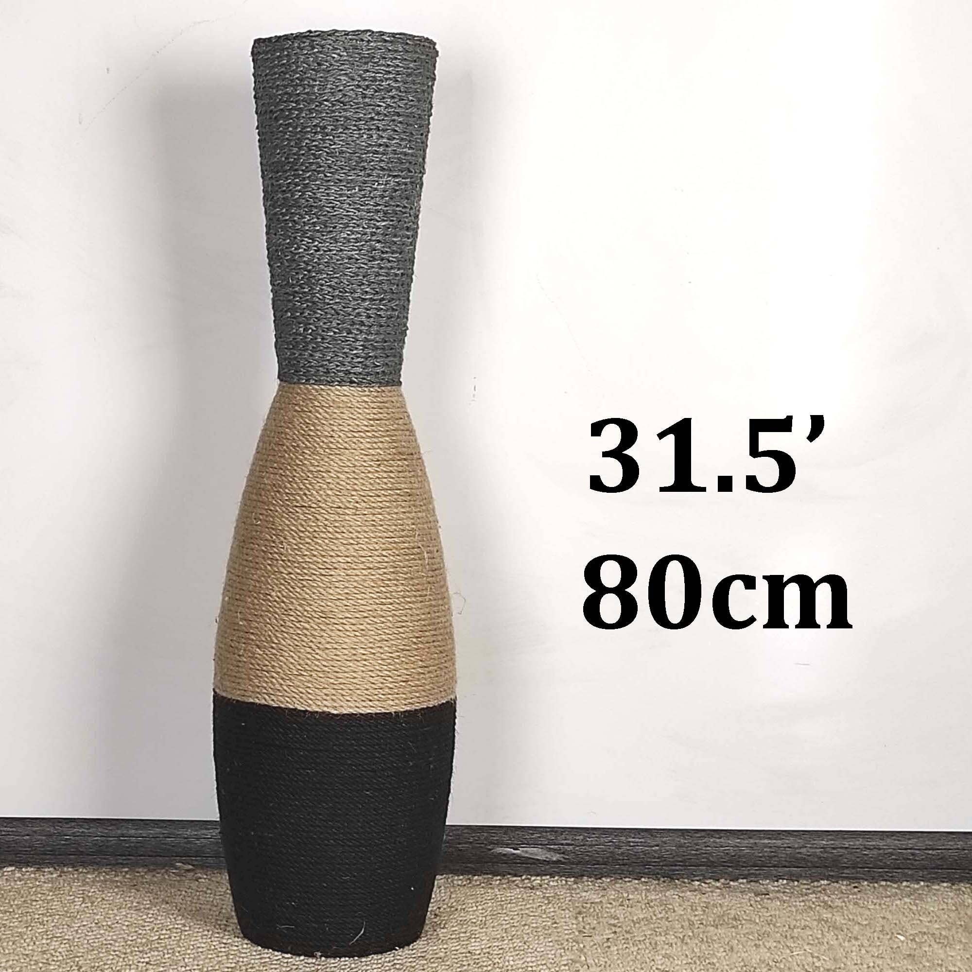 JuteExtravaganza - Wholesale Vase - Tall floor vase in Scandinavian style0