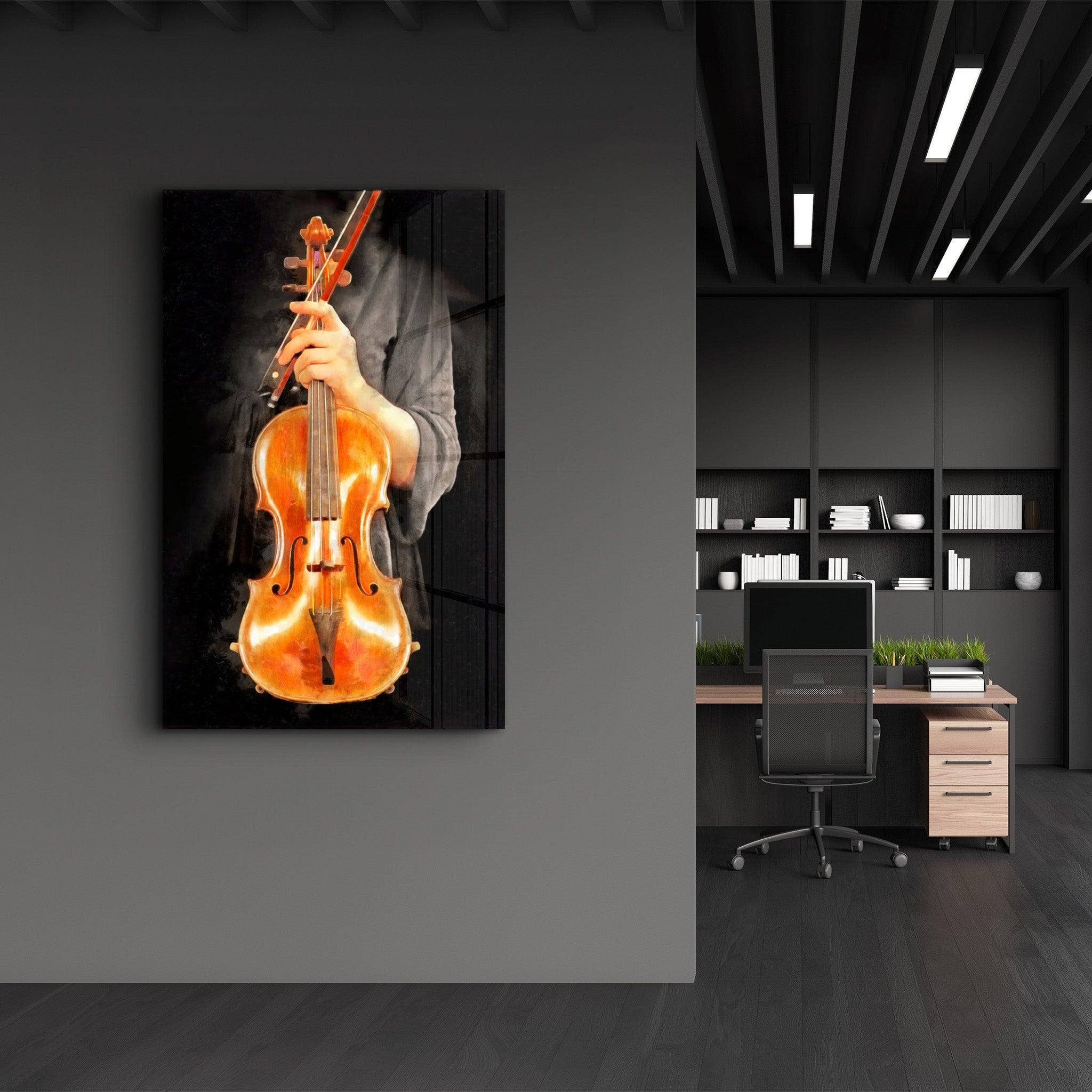 Artdesigna KG - Wholesale Art Print - Violin | Glass Wall Art4