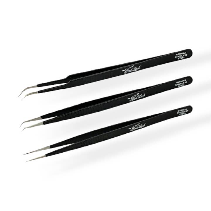 GladGirl - Wholesale Tweezers - Non-Slip Ribbed Tweezers3