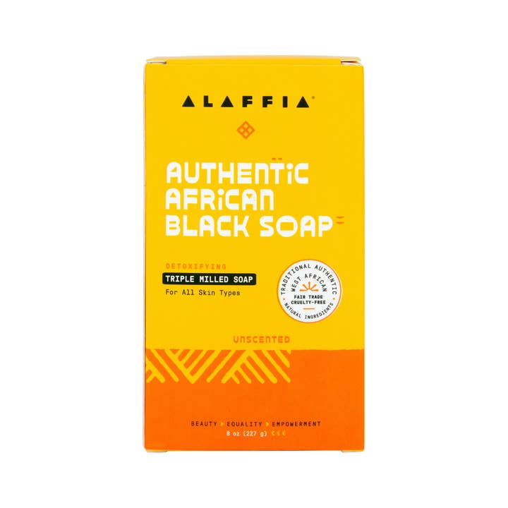 Alaffia - Wholesale Bar Soap - African Black Soap Bar Soap, 8oz, Unscented5
