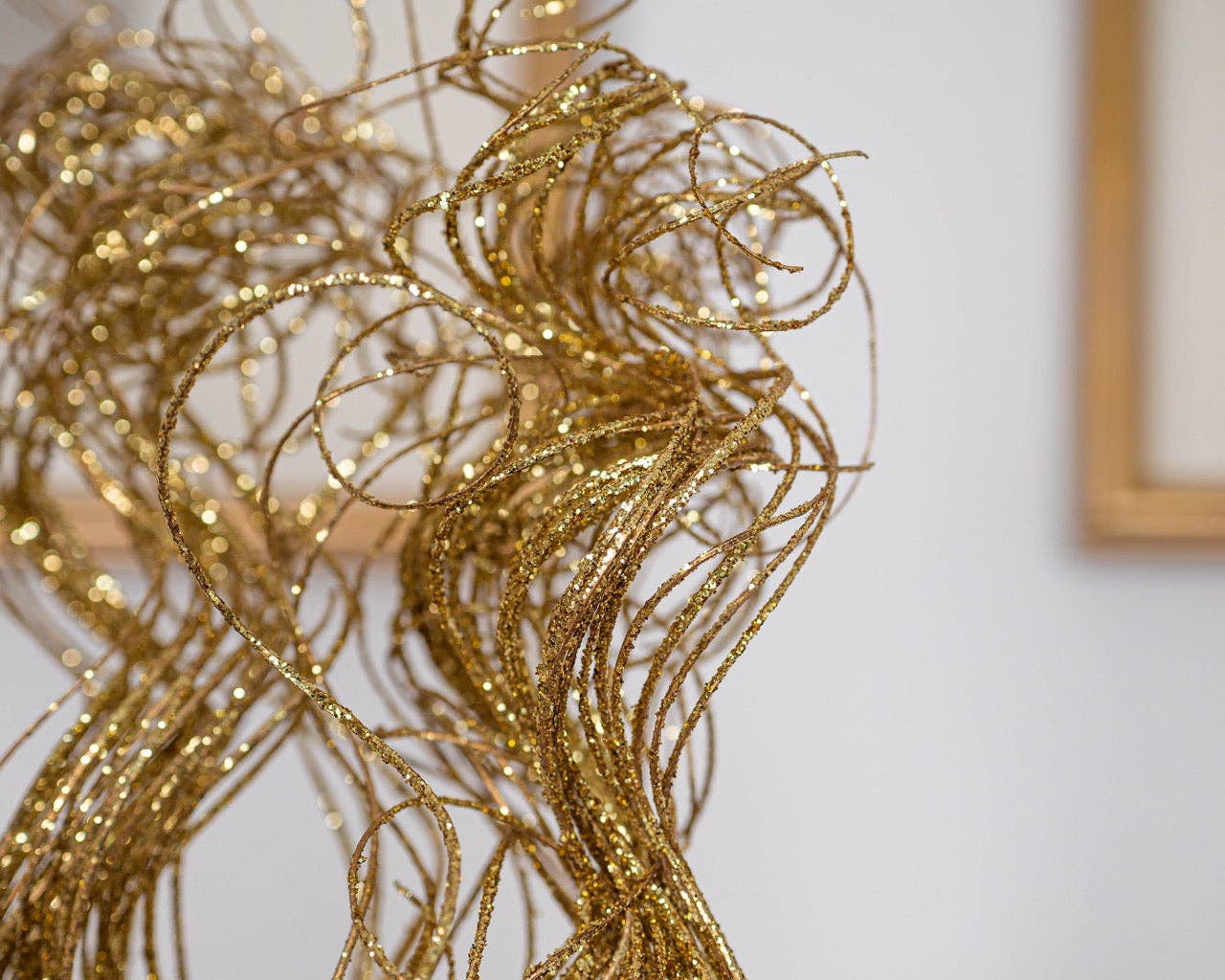 Silk Flower Depot - Vendita all'ingrosso Fiori finti - Curly Ting Ting (colorato o glitterato) - TingTing1