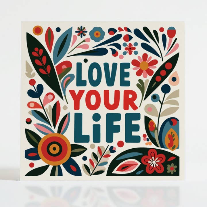 Brilliantly Brave - Wholesale Encouragement Card - Love Your life