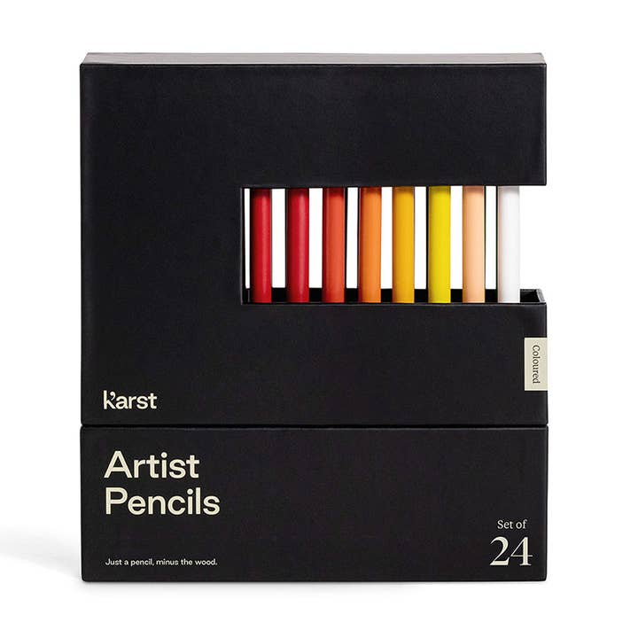 Karst - Woodless Artist Pencils - Set of 24 for wholesale by Ameico