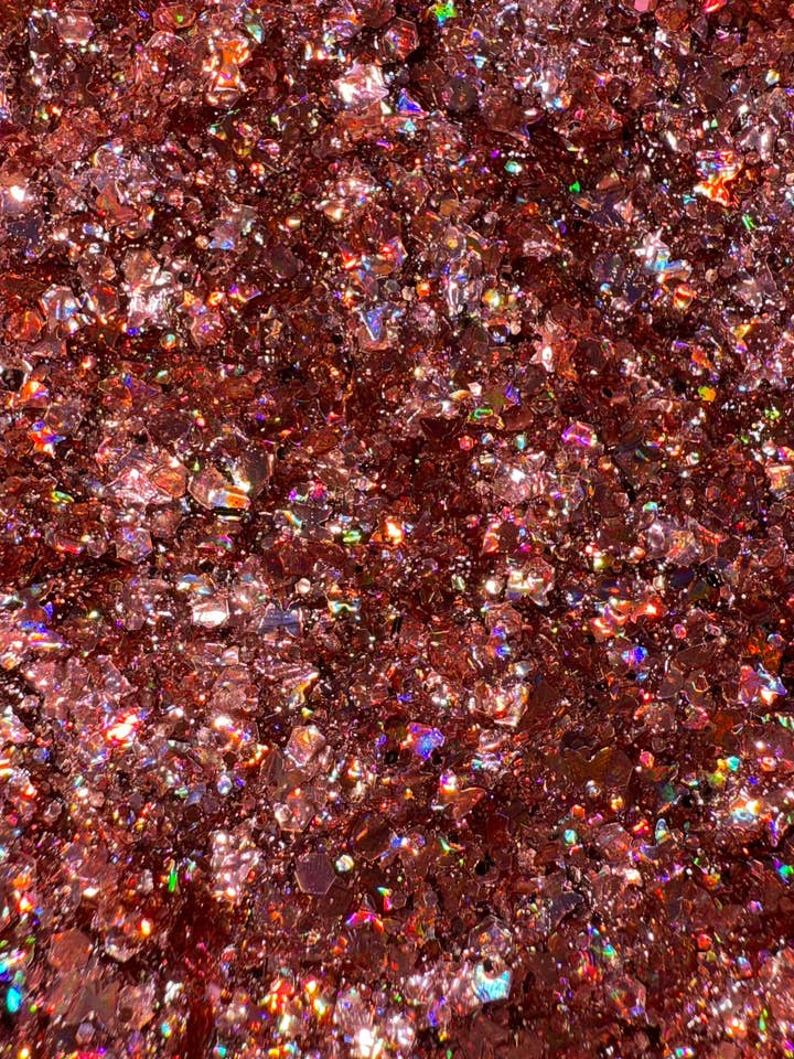 Rose Gold Hair & Body Glitter for wholesale by Bliss Hair Glitter