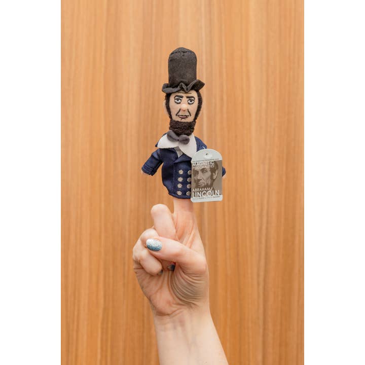 Unemployed Philosophers Guild - Wholesale Finger Puppet - Kids & Baby - Abraham Lincoln Finger Puppet1