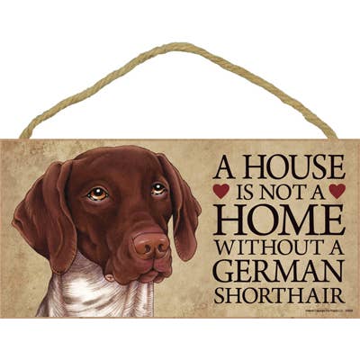 Hundeplaketten, die in den USA hergestellt sind, die 5 „x 10" groß sind für den Großhandel von SJT Enterprises, Inc.