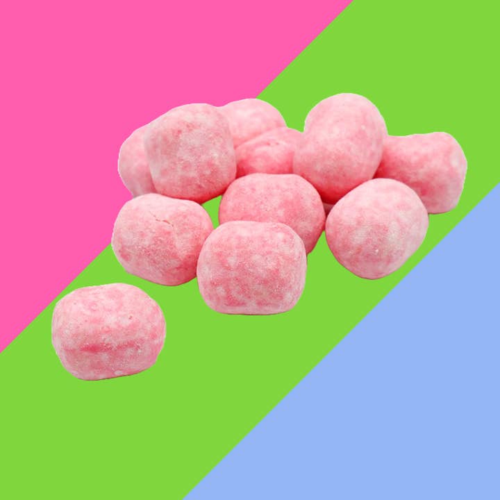 Kingsway Veggie Strawberry Bon Bons 3kg for wholesale by Gaffney's Sweets & Treats Wholesale