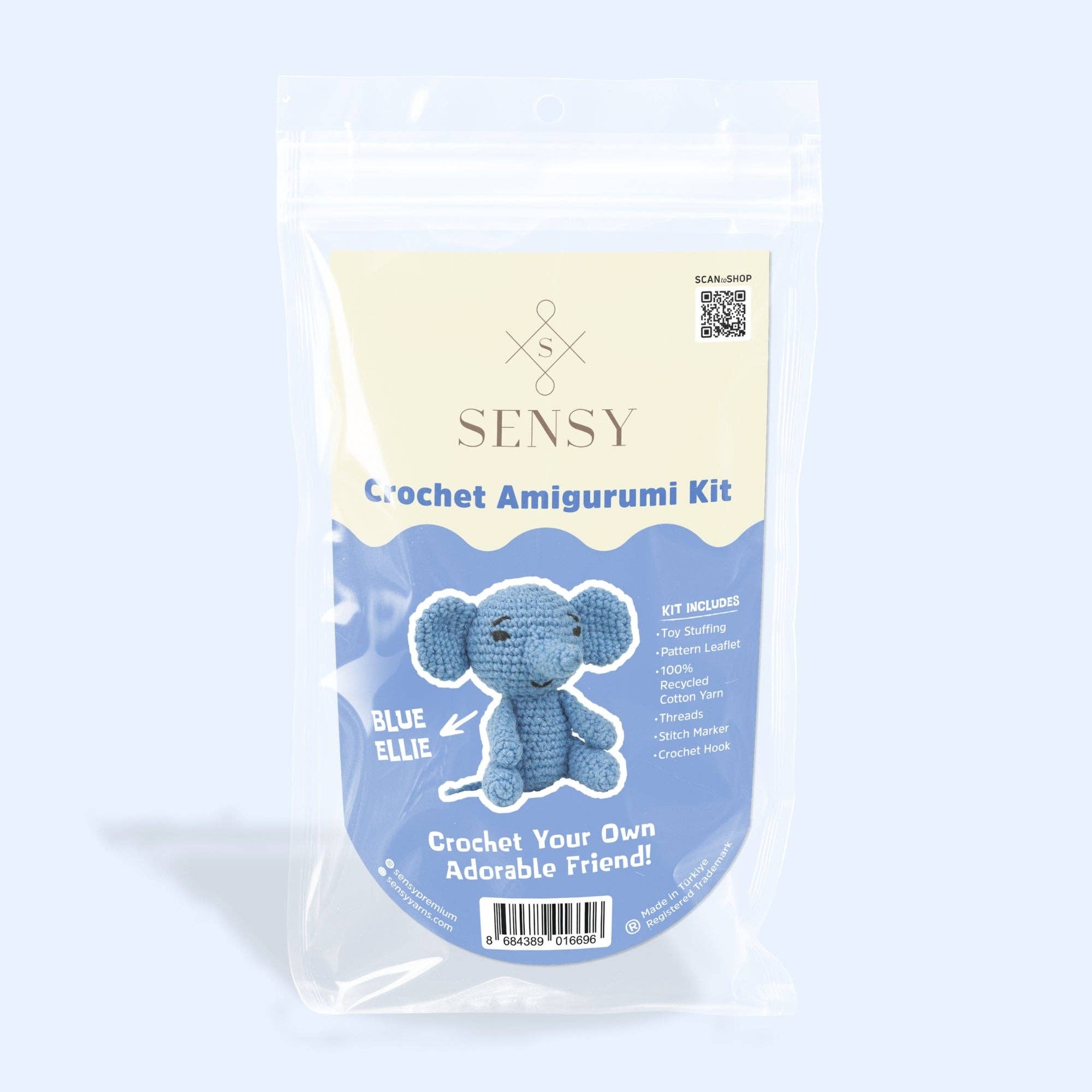 Sensy – Engroshandel Strikke-/hækleartikler – Sensy Hæklet Amigurumi Sæt4