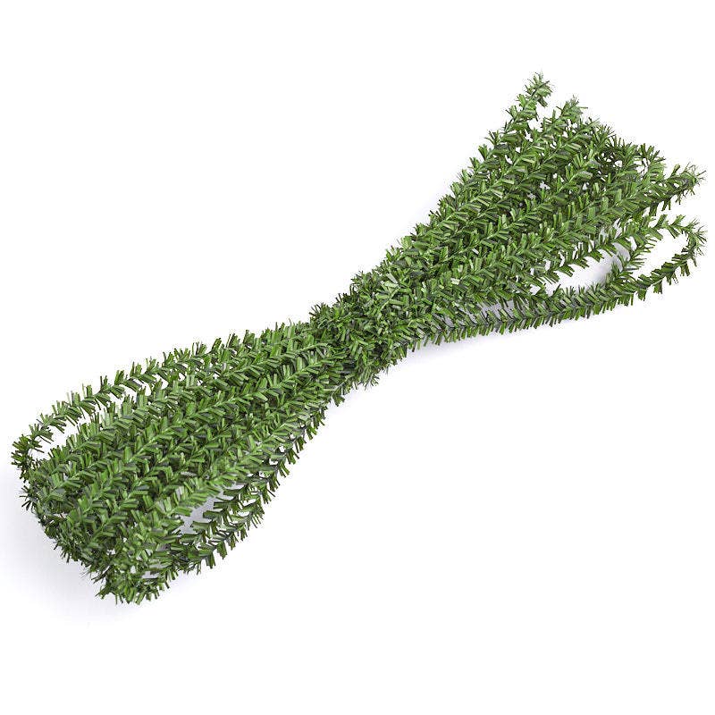 Factory Direct Craft - Wholesale Artificial Christmas Tree - 25 feet  Artificial Pine Wire Roping Garland3