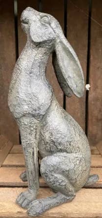 ABitQuackers - Wholesale Decorative Figurine - Moongazing Hare - Graphite