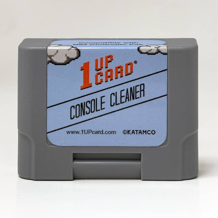 1Cartucho de limpeza de jogos de vídeo UpCard™ Compatível com o slot Pak Controller N64 por atacado de Katamco, LLC