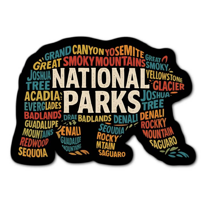 National Parks (Park Names) for wholesale by Stick-It Expressions