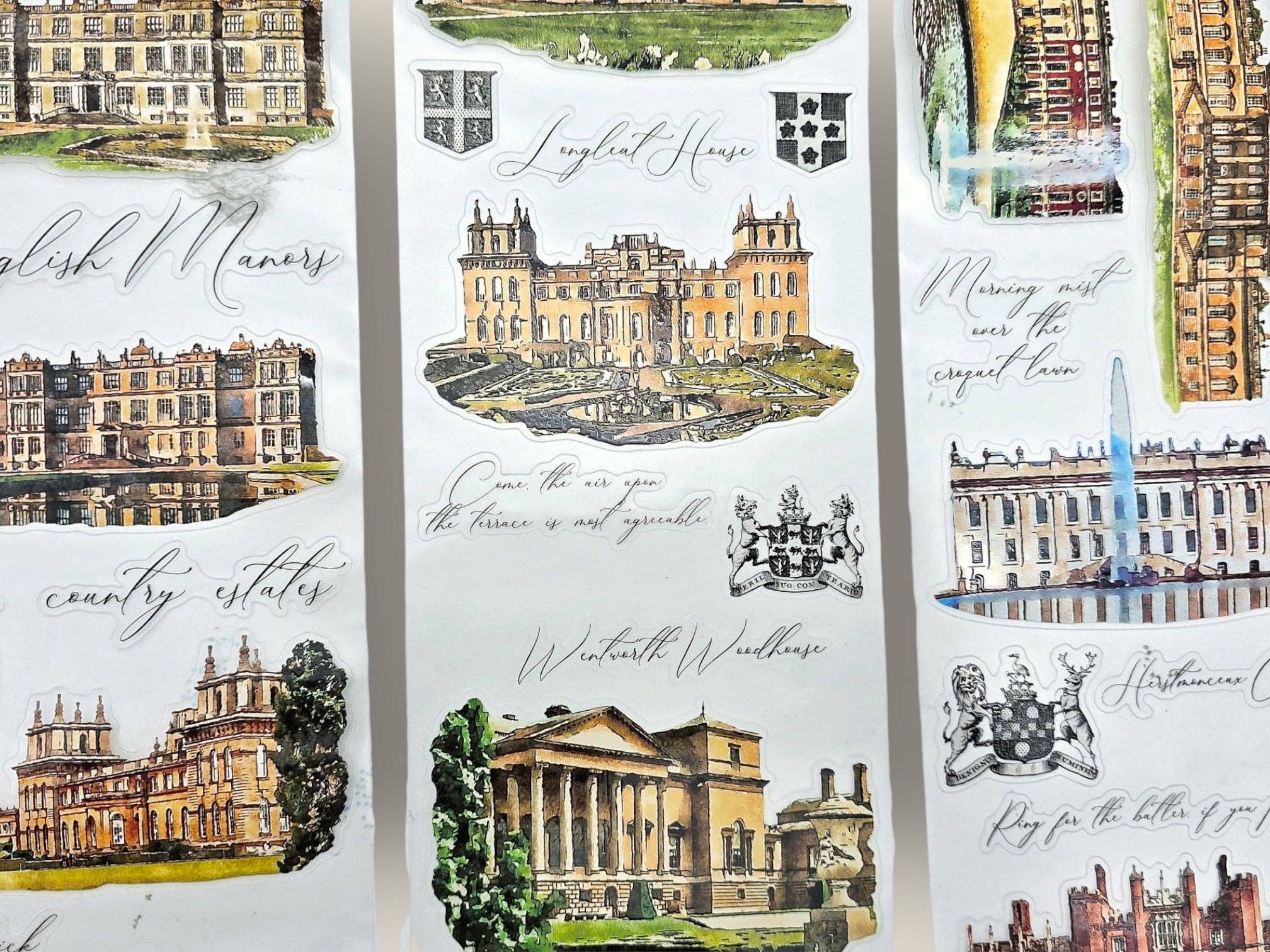 CoraCreaCrafts - Wholesale Washi Tape - English Estates Transparent Tape (XL)4