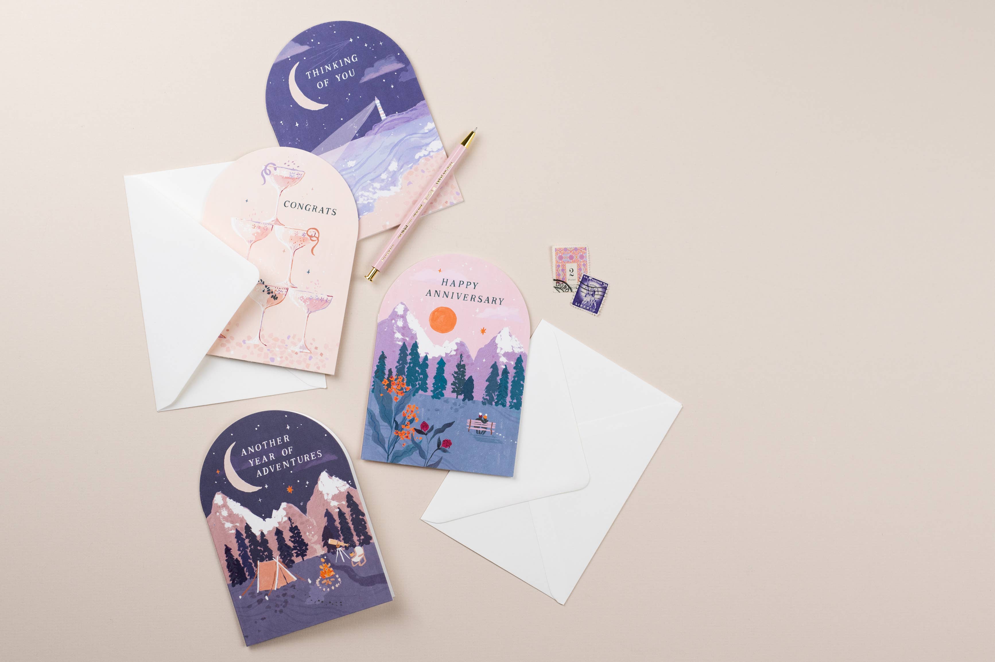 Sister Paper Co. - Vente Cartes de félicitations - Carte de félicitations Champagne | Fiançailles | Mariage3