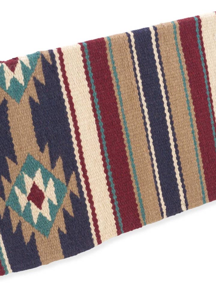 4 lb. 36" x 34" Single Saddleblanket #9 for wholesale by El Paso Saddleblanket