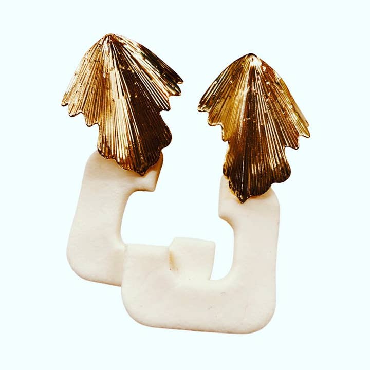 Avorio + Oro per la vendita all'ingrosso da parte di JAG/ged Edge Jewelry