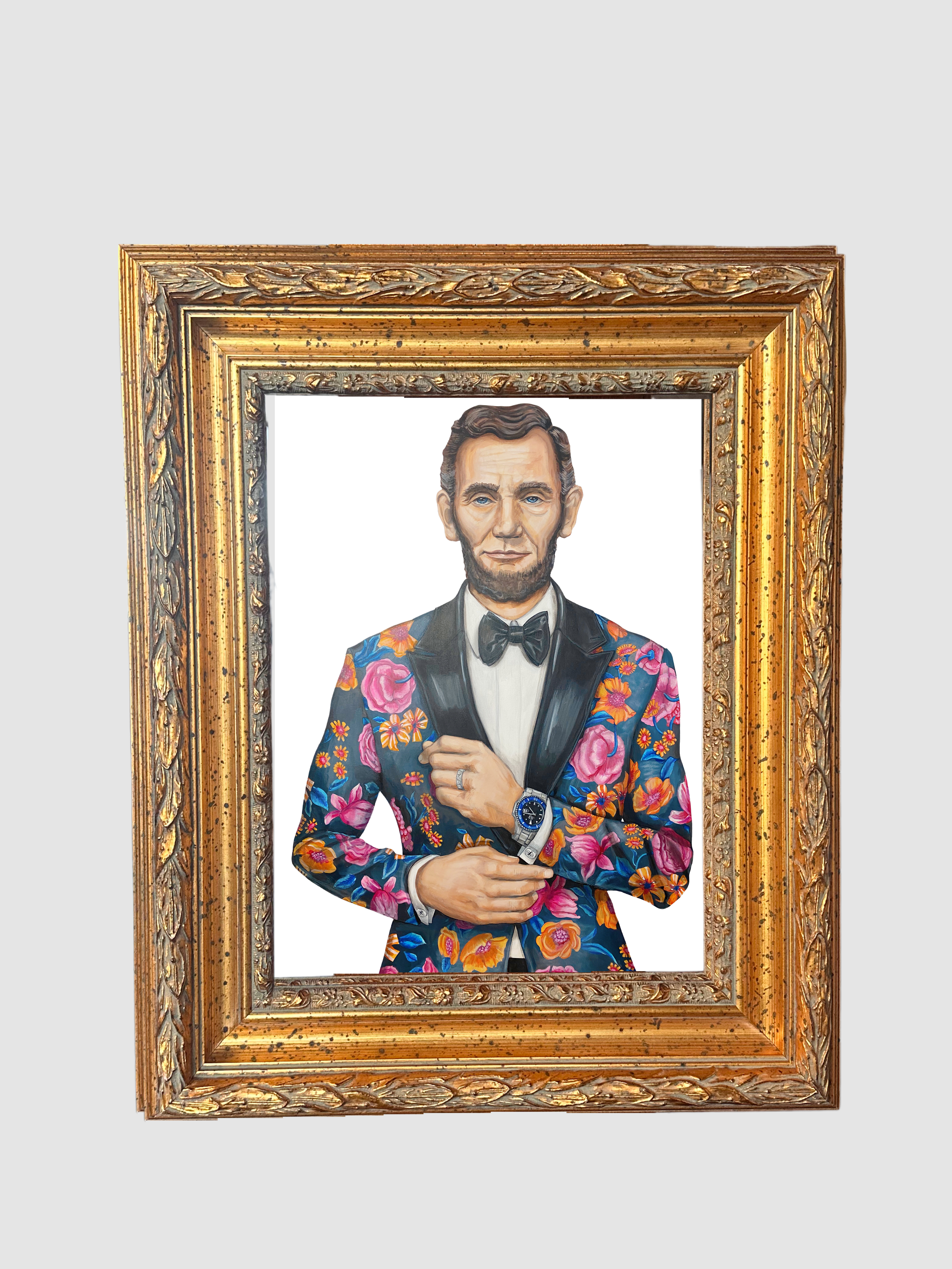 LX Artworks – Impressão artística por atacado – Forever Friday Abe (Abraham Lincoln) Impressão em papel6