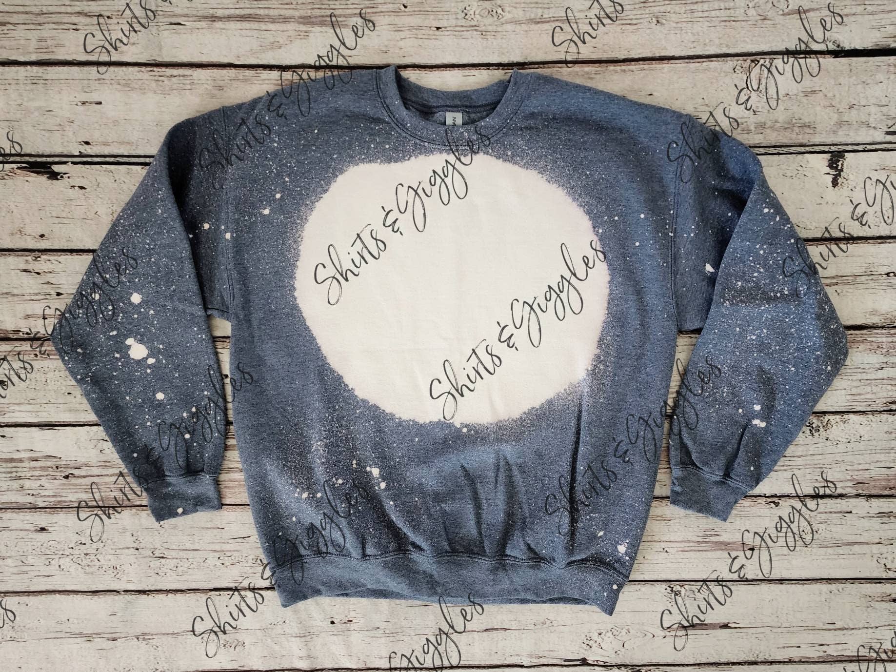 Shirts & Giggles - Vendita all'ingrosso Felpa stampata - Donna - Felpe girocollo sbiancate Gildan® senza stampa6